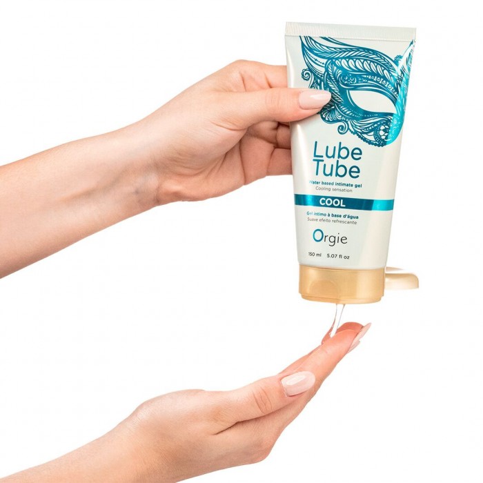 Лубрикант на водній основі Orgie Lube Tube Cool, 150 мл, з охолоджувальним ефектом, без запаху