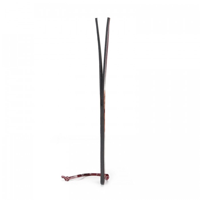 Двосторонній паддл Liebe Seele Wine Red Spanking Paddle, натуральна шкіра