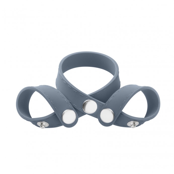 Ерекційне кільце з роздільником мошонки Boners 8-Style Ball Splitter