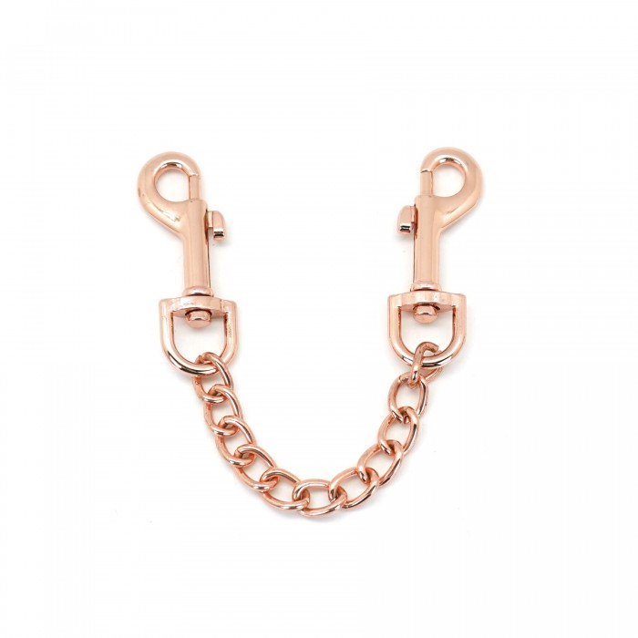 Поножі Liebe Seele Rose Gold Memory Ankle Cuffs, натуральна шкіра, рожеве золото