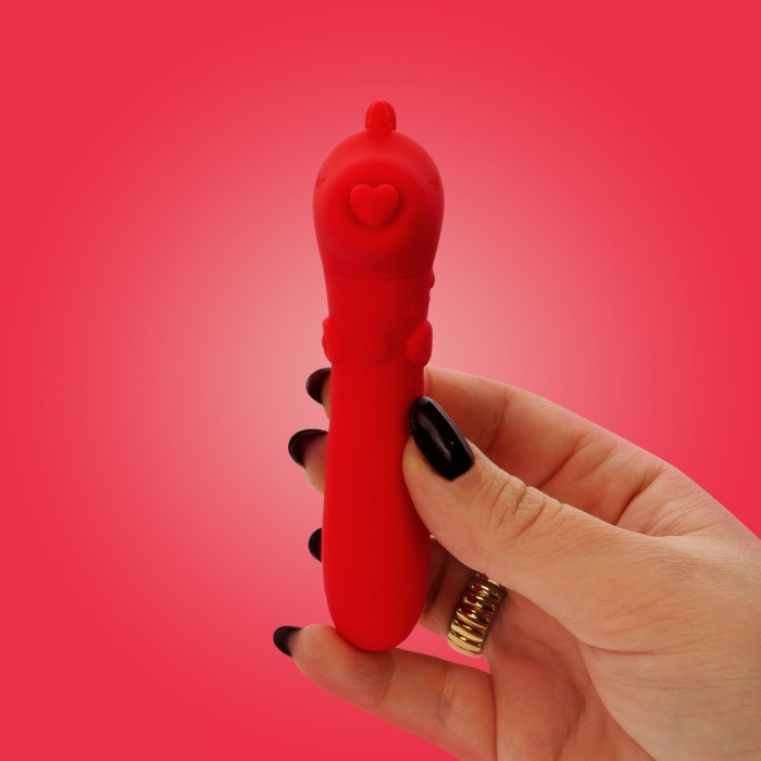 Вібратор-єдиноріжка Unihorn USB Bullet – Cupid's Beau, віброкуля, USB-зарядка, 10 режимів