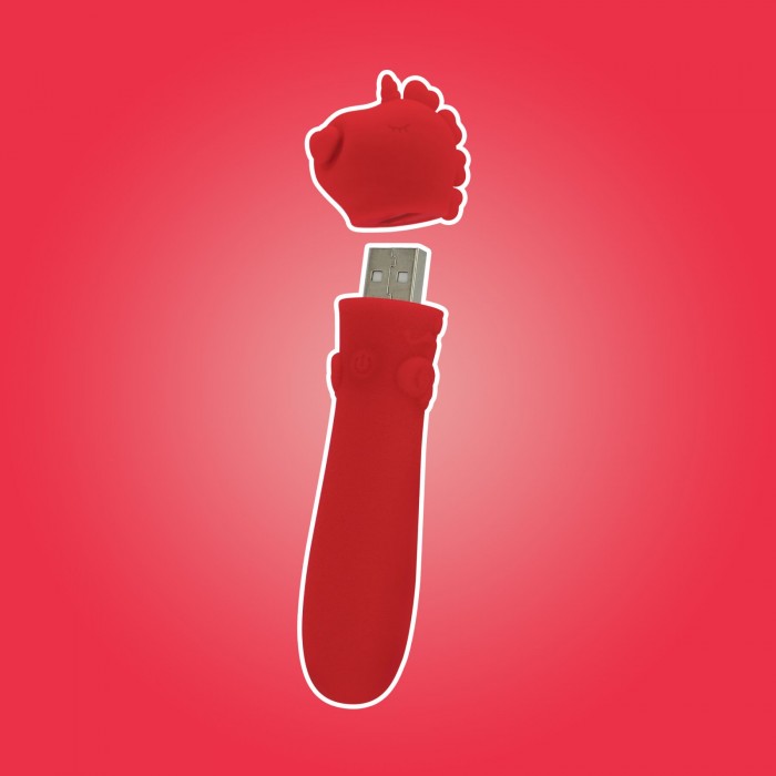 Вібратор-єдиноріжка Unihorn USB Bullet – Cupid's Beau, віброкуля, USB-зарядка, 10 режимів