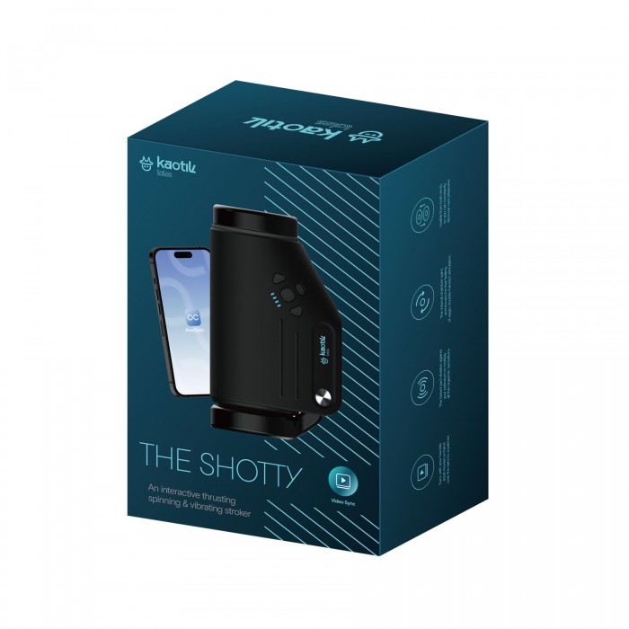 Смарт-мастурбатор Kaotik Labs The Shotty, режим edging, вібрація, обертання та імітація фрикцій