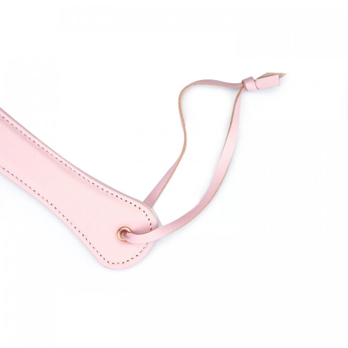 Паддл Liebe Seele White & Pink Leather Paddle