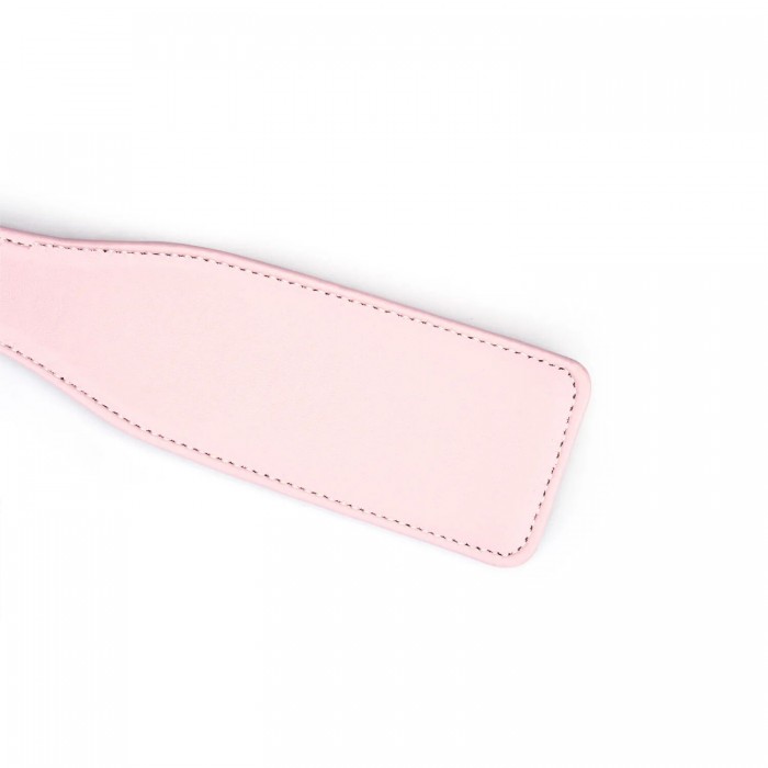 Паддл Liebe Seele White & Pink Leather Paddle