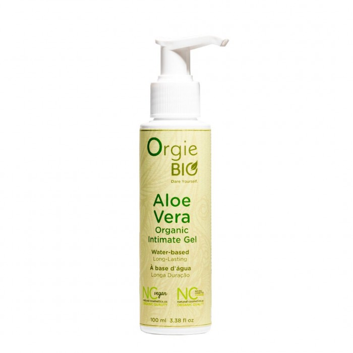 Лубрикант на водній основі Orgie – Bio Aloe Vera Intimate Gel (100 мл), екстракт алое вера