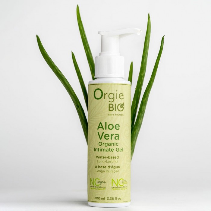 Лубрикант на водній основі Orgie – Bio Aloe Vera Intimate Gel (100 мл), екстракт алое вера