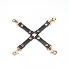 Хрестовина Liebe Seele Black Organosilicon Hogtie, екошкіра