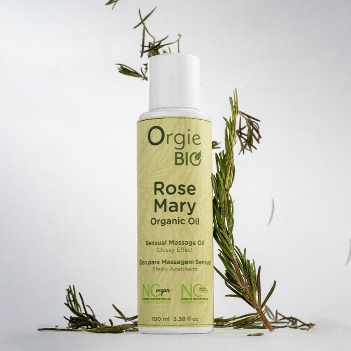 Роспродаж!!! Масажна олія Orgie – Bio Rosemary Organic Oil 100 мл (термін 26.07.2026)