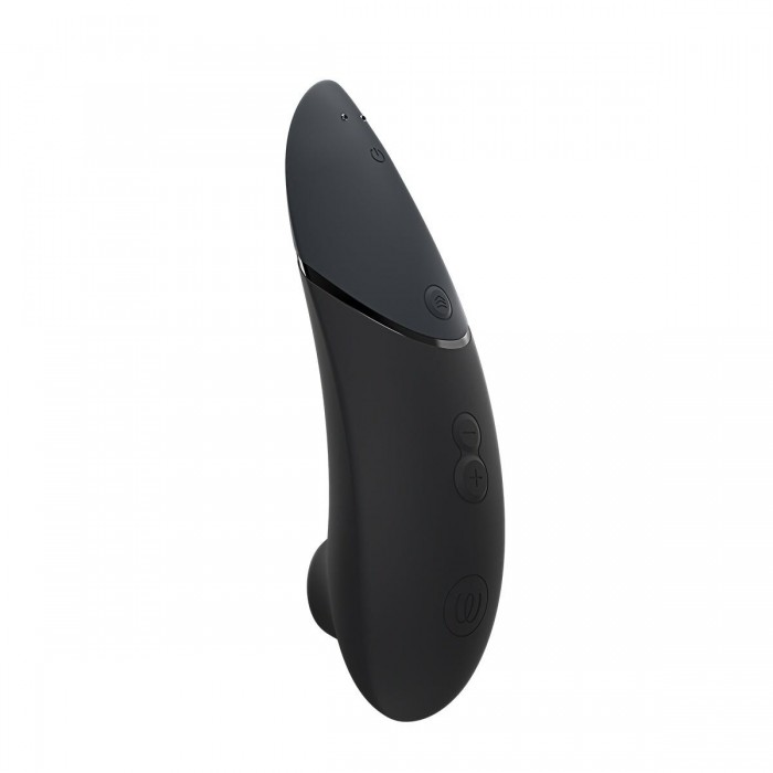 Вакуумний кліторальний стимулятор Womanizer Next Black, 3D Pleasure Air, 14 рівнів інтенсивності