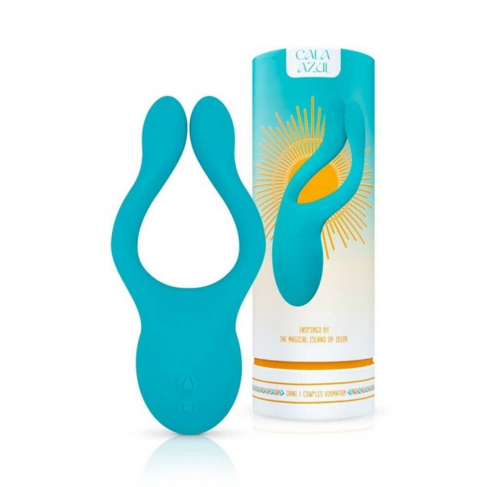 Універсальний вібратор для пар Cala Azul – Dani Couples Toy, 10 режимів