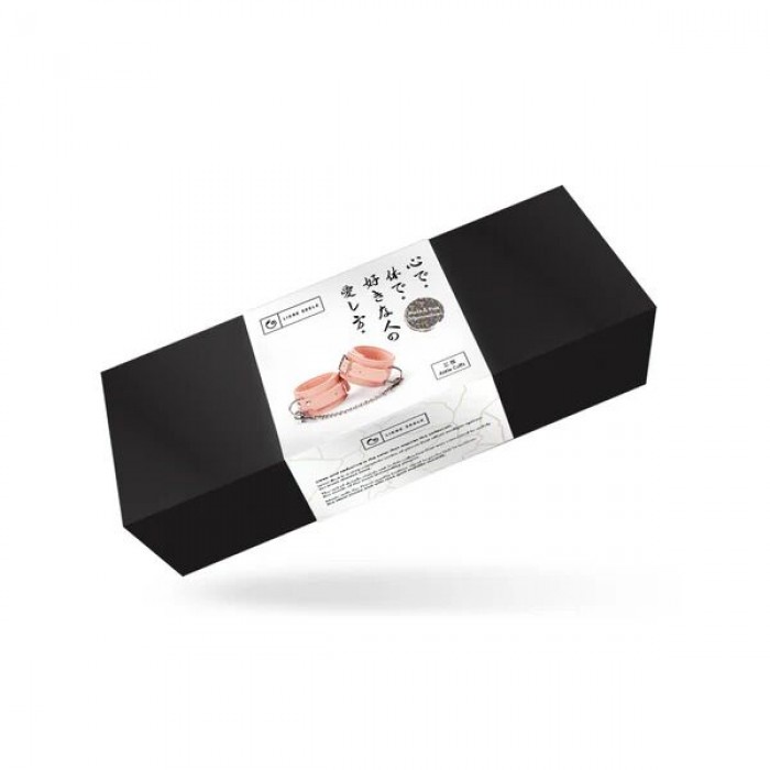 Поножі Liebe Seele Dark Candy Pink Ankle Cuffs, знімний ланцюжок