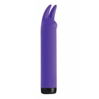 Вібратор S Pleasures Bullets Amethyst, фіолетовий, з двома відростками, 10 режимів, діаметр 2,8 см