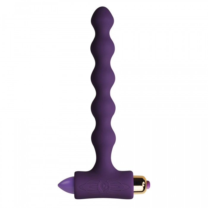 Анальний вібратор Rocks Off Petite Sensations — Pearls Purple