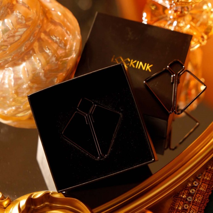 Затискачі для сосків LOCKINK Minimalism Nipple Clamps, сріблясті