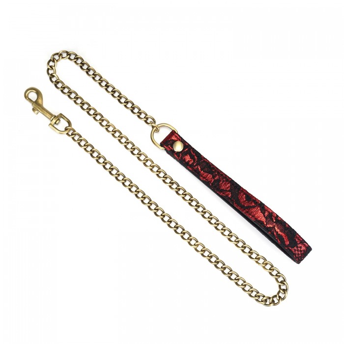 Нашийник з повідцем Liebe Seele Victorian Garden Collar with Leash